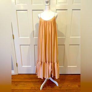 Rhode Resort Pink Cotton Dress Sz M